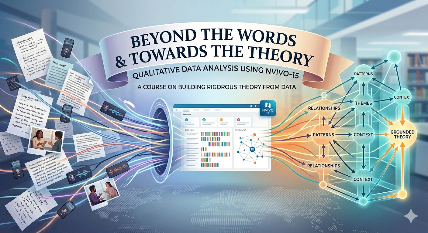 BEYOND THE WORDS & TOWARDS THE THEORY (QUALITATIVE DATA ANALYSIS USING NVIVO-15)