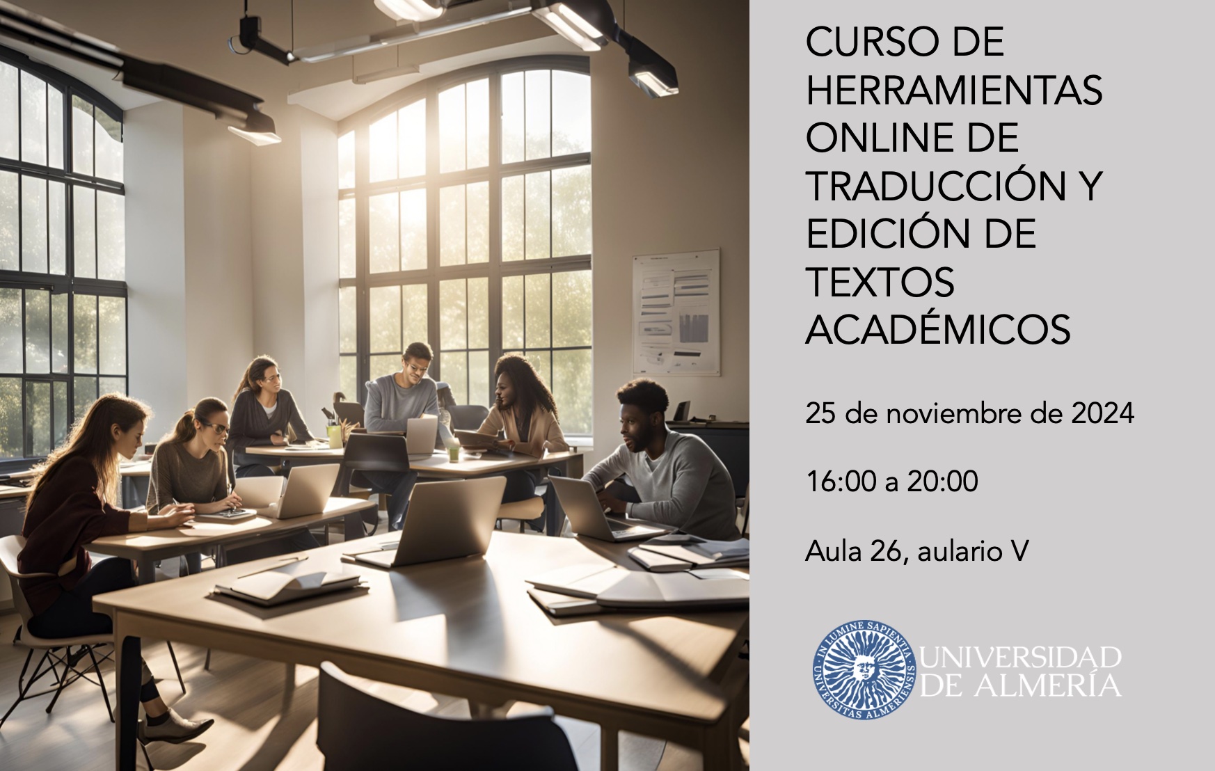 Curso de Herramientas online de traducción y edición de textos académicos