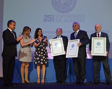 Actos 25 aniversario de la creación de la Universidad de Almería