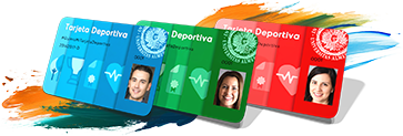 Tarjetas deportivas