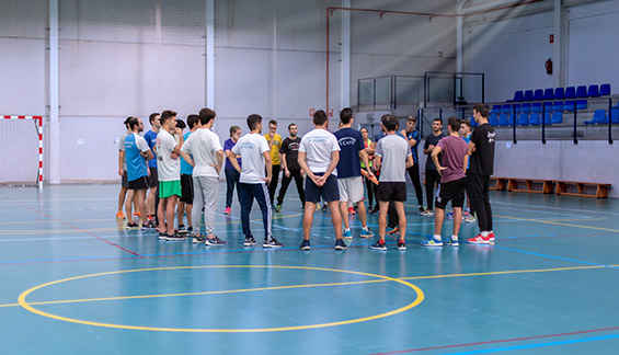 Grupo de alumnos de la UAL