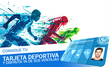 Consigue tu tarjeta deportiva