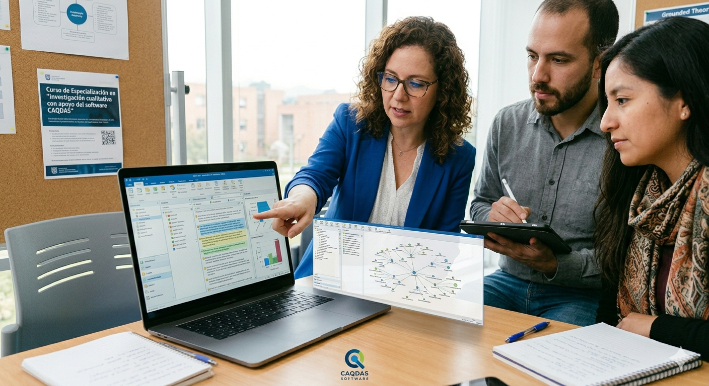 Curso de especialización en "Investigación cualitativa con apoyo del software CAQDAS"