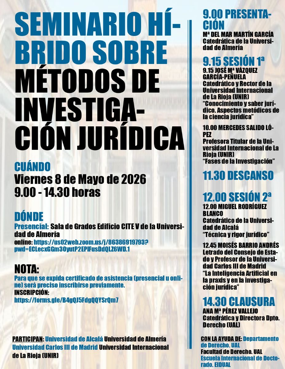 Hybrid Seminar on Legal Research Methods