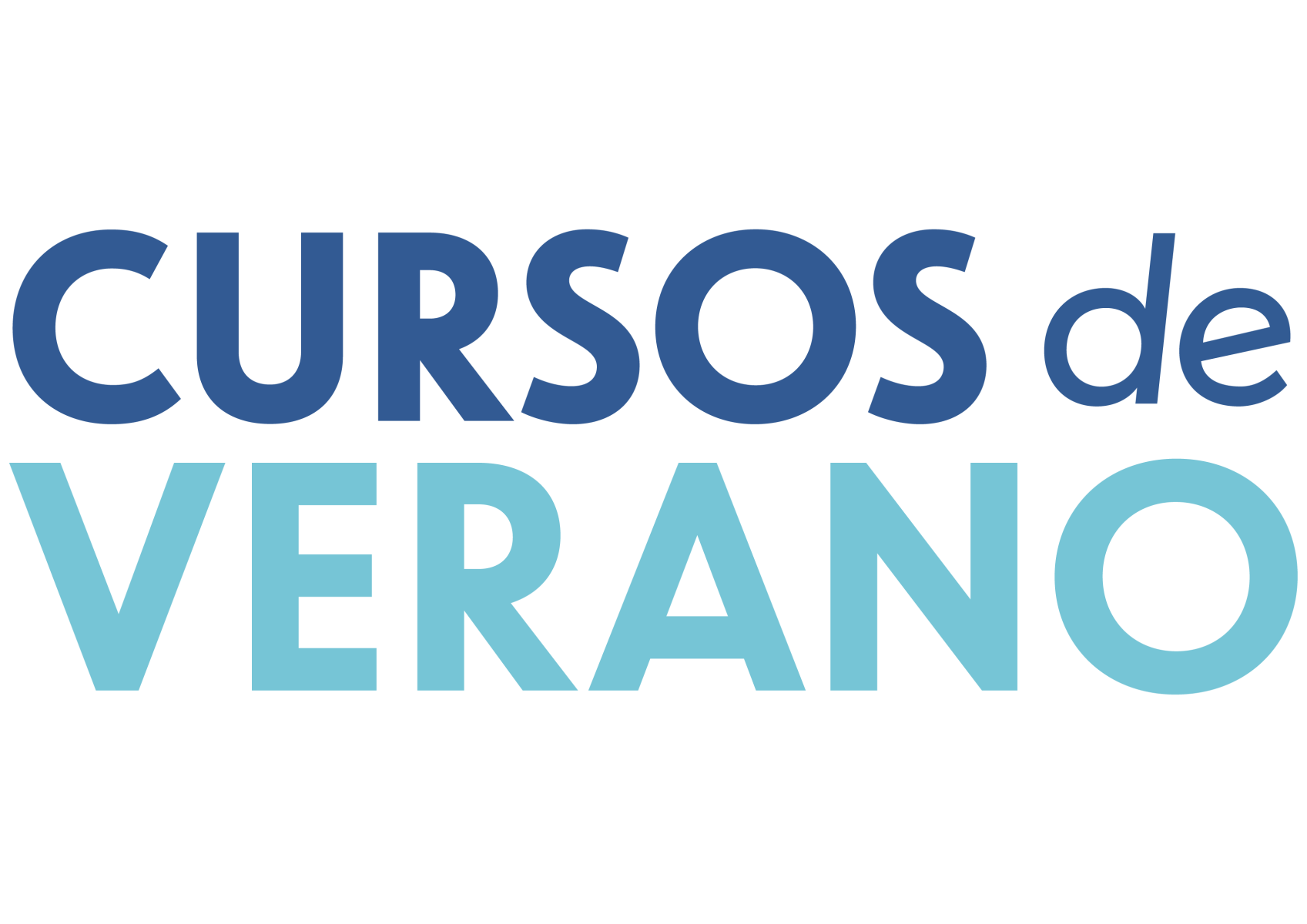 Logotipos  Cursos de Verano Colores N A Bl