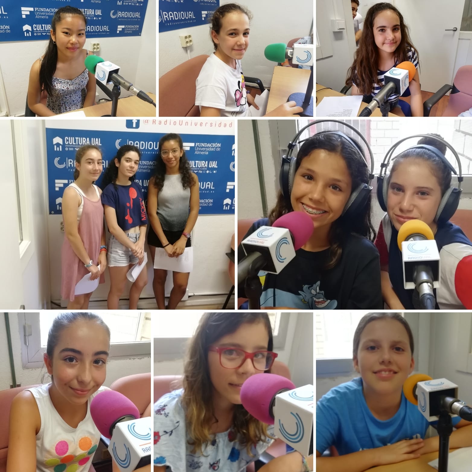 Taller de Radio de la Escuela de Verano del Centro de Lenguas de la UAL