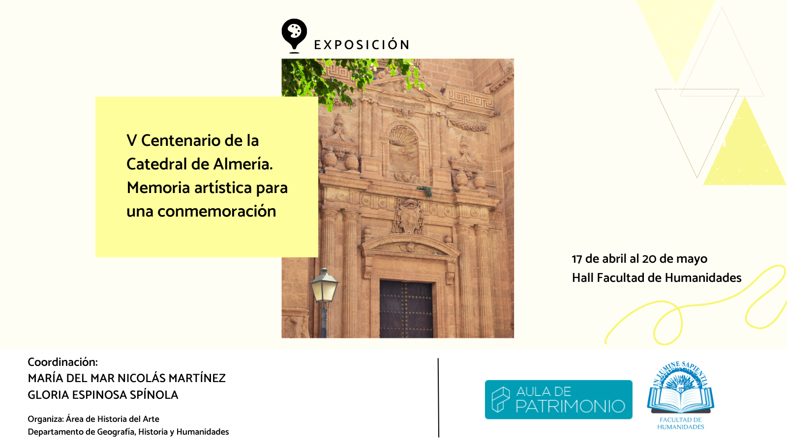 Actividad - Exposición: «V Centenario de la Catedral de Almería. Memoria artística para una conmemoración»