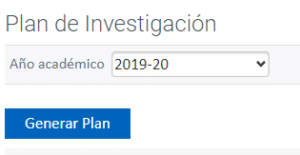 Mantener actualizado el Plan de Investigación