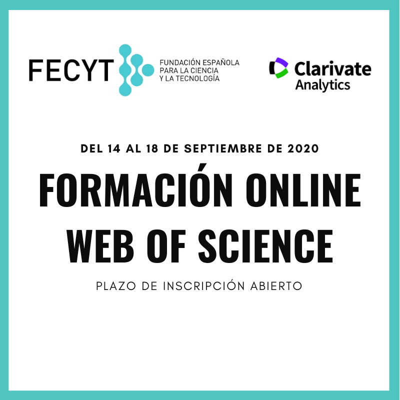 Cursos online del 14 al 18 de septiembre de 2020 