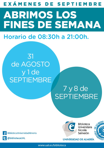 ¡Abrimos fines de semana!