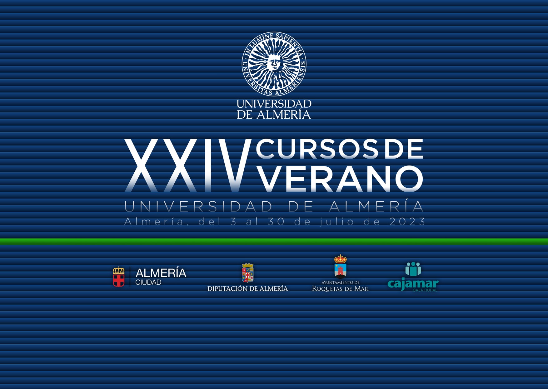 La Facultad de Humanidades busca promover el aprendizaje fuera también de las enseñanzas regladas y apoyamos los Cursos de Verano de la Universidad de Almería a través de una convocatoria de becas para costear las matrículas de los estudiantes de la Facultad.