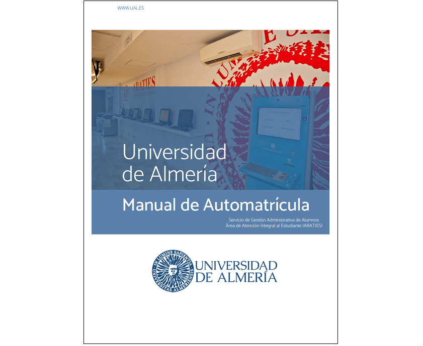 Portada de la Guía de Automatrícula