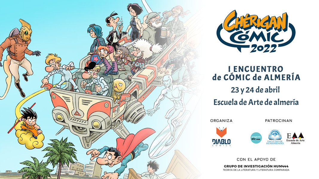 La Facultad de Humanidades participará este fin de semana en el I encuentro de cómic de Almería "Cherigan Cómic 2022"