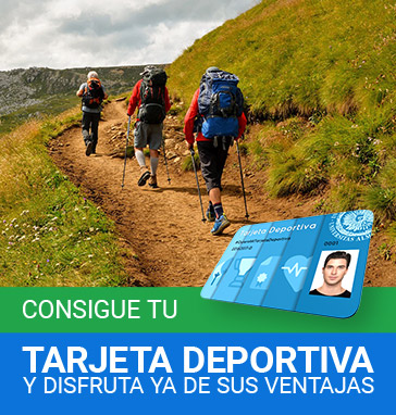 Consigue tu tarjeta deportiva