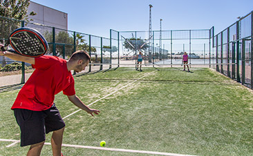 Partido de padel