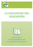 Evaluación del Desempeño