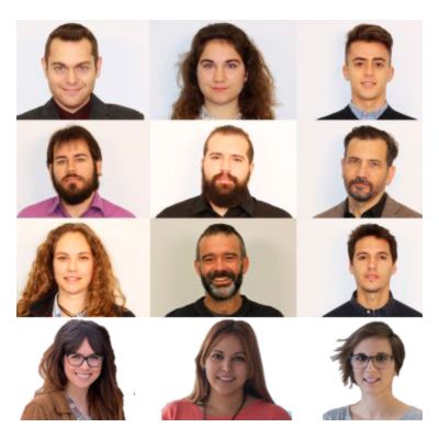 mar de talento con 4 filas