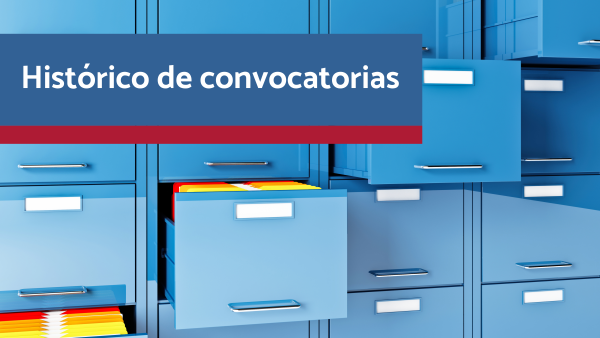 Histórico de convocatorias docentes