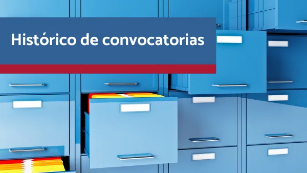 Histórico de convocatorias docentes