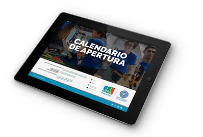 Calendario de apertura