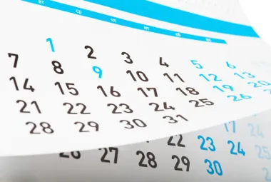 Calendario de formación
