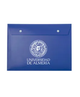 Portadocumentos azul